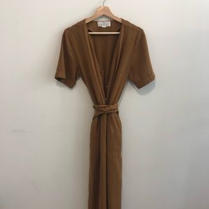 Trovata Birds of Paradis by Bella Cropped Jumpsuit